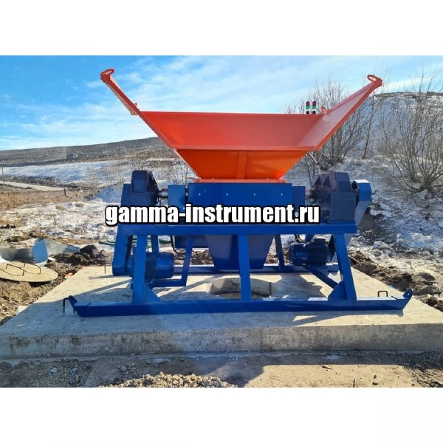Shredder mechanical shredder (crusher) ISHM 220-1000x2-380-17-UHL4