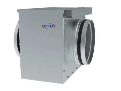 Water duct air heater Kanal-KVN-K for circular section