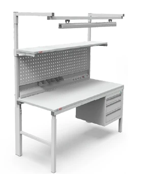 Industrial specialised metal furniture of STANDARD series complete with additional equipment SNP model