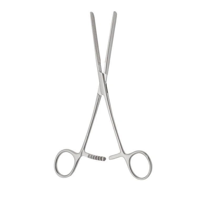 TZ-01-330-17 Intestinal elastic clamp for children, straight, 170 mm