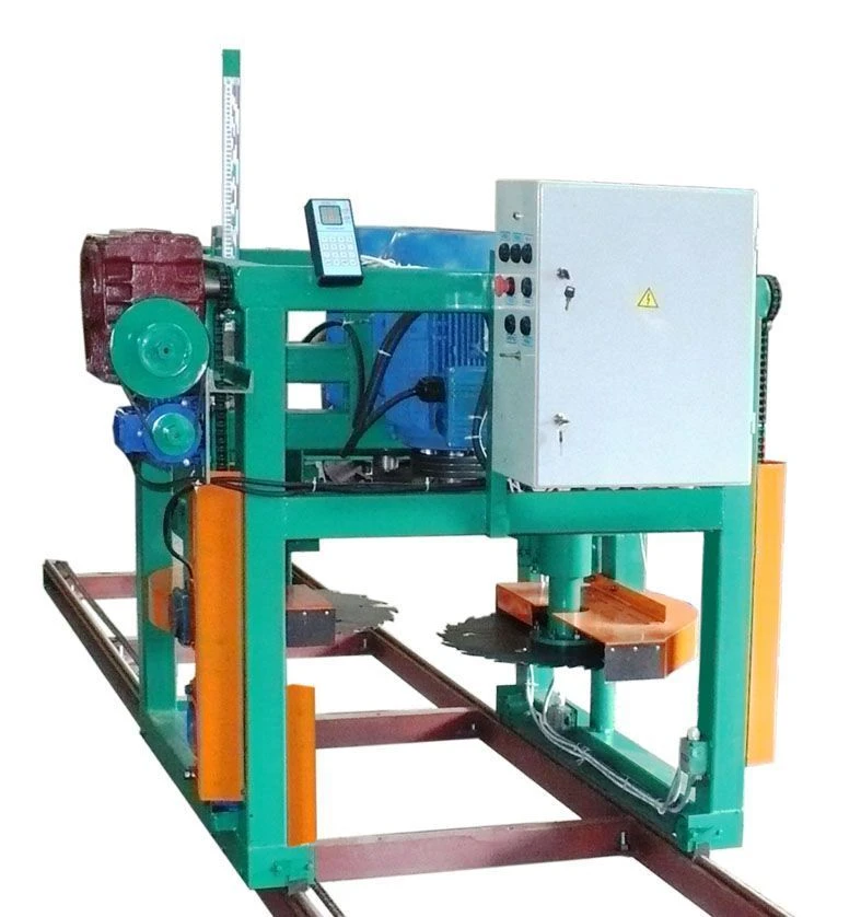 Double disc longitudinal sawing machine with horizontal arrangement of saws ALTAI-DPA
