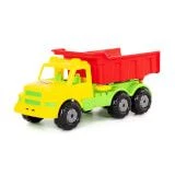 "Buran" No. 1, dump-car (yellow-red), Article No. 43627.