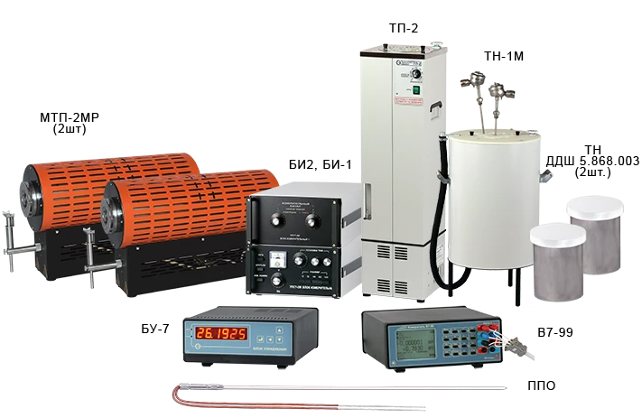 Installation for verification and calibration of temperature sensors UPST-2M