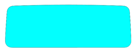 GAZ Next rear window (colour C) Code 88590TRWCLN