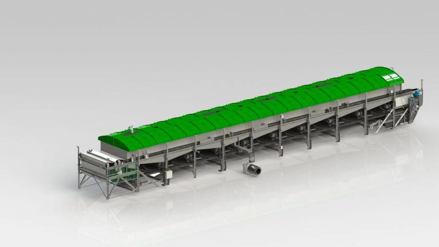 Horizontal belt vacuum filter 3F85