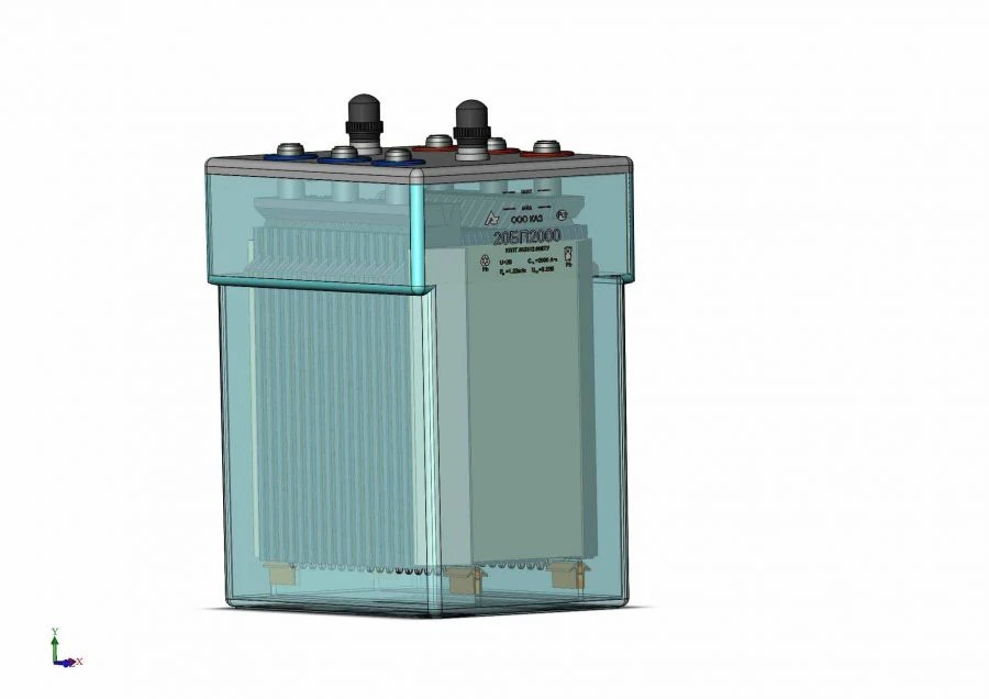 Lead stationary battery 20BP2000 (20GroE2000)