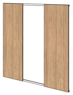 Sliding doors for a shelf. Rio Base" furniture set