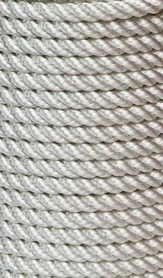 Three-strand polyamide wire rope with cable twist PA