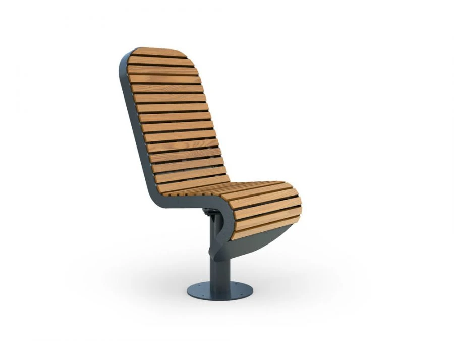 Swivel armchair