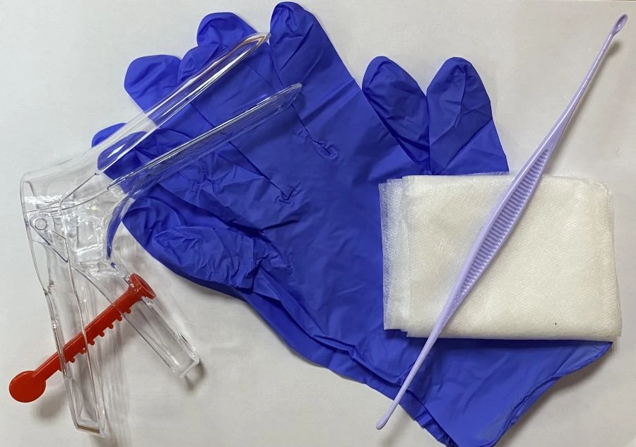 Gynaecological set for cervical and vaginal sampling disposable sterile sterile Femina® with mirror S and Lo