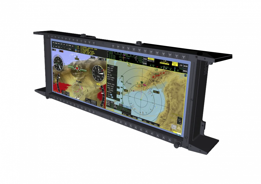 Panoramic aviation indicator PAI