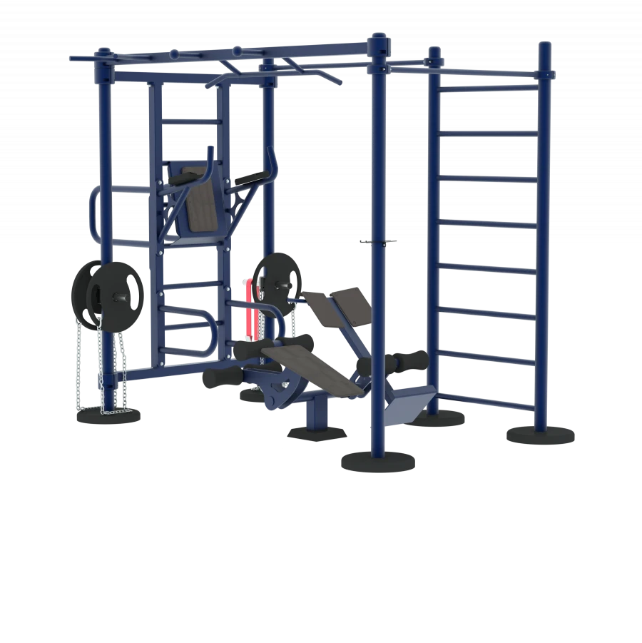 Outdoor exercise machine MB 7.47/2 F Outdoor sports complex