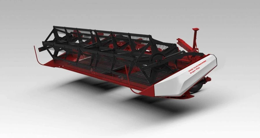 Roller conveyor mower KVT-2 "Draper Flow 1250"