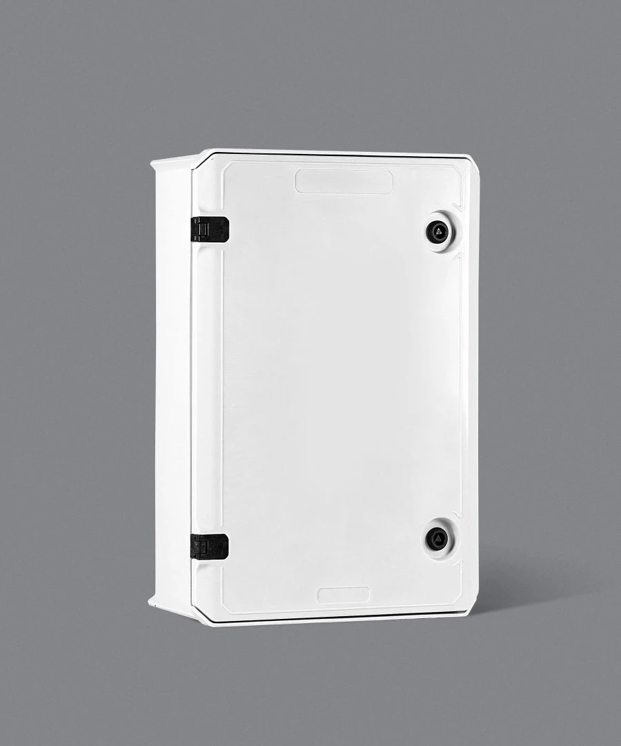 Hinged glass-fibre-filled enclosure (Cupboard KAZ COM 406020)
