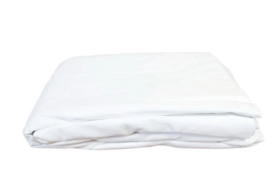 Duvet cover made of cotton fabric 2-sleeper poplin bleached