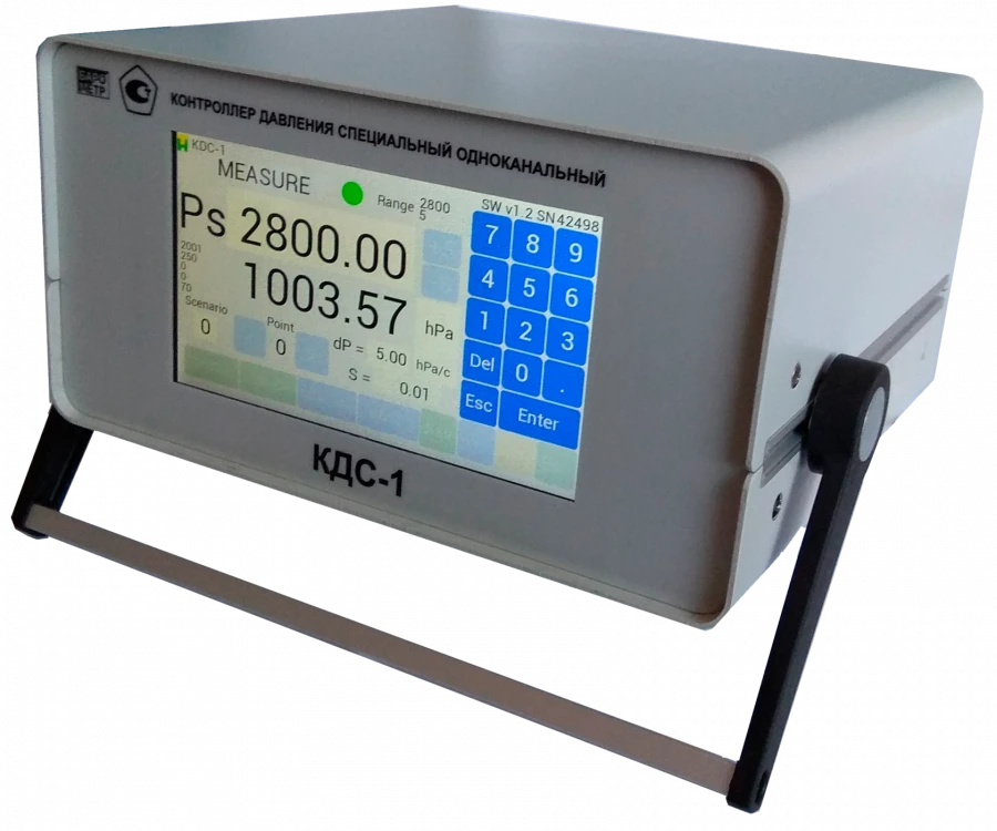 Pressure controller special single-channel KDS-1-1