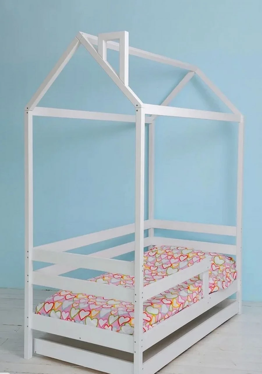 Children's single-drawer bed