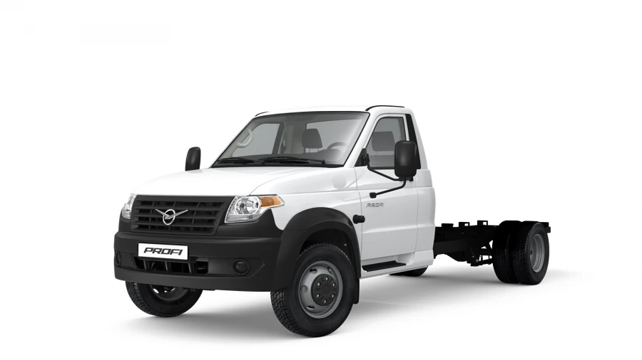 Chassis with UAZ 236031-2102 cab