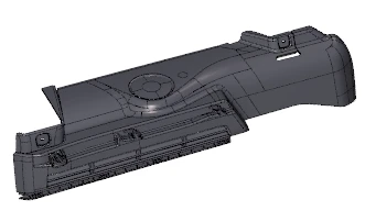 SUPPORT G TABLETTE AR / Left boot shelf support 96830751ZD