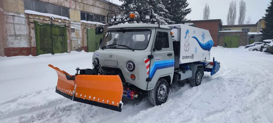 Multifunctional combination machine MKM-1904-03 "Umka" with attachments