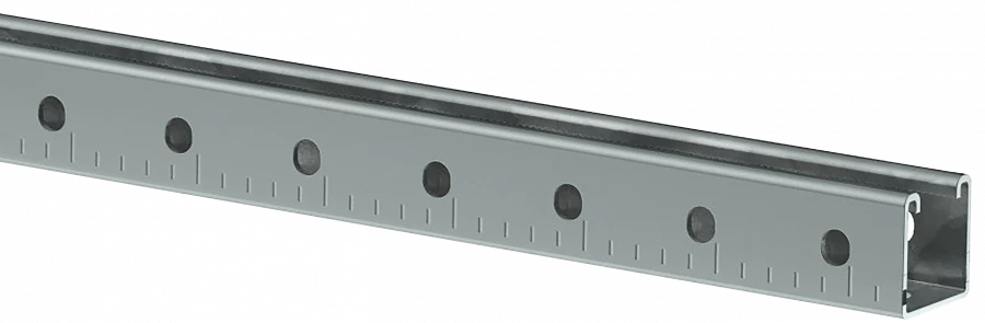 CLP1S-41-41-04-20 STRUT-Perforated profile 41x41x400-2,0 IEK