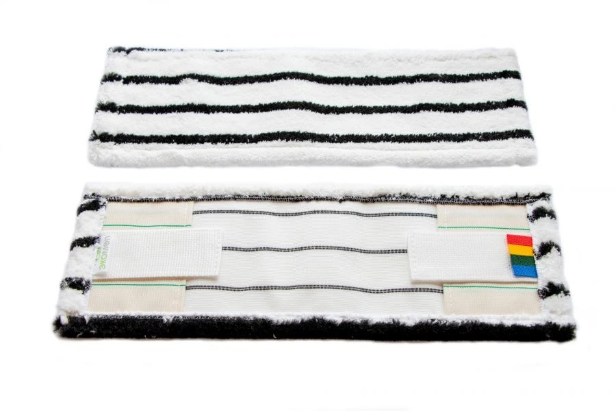 Flat Microfibre Mop with hard abrasive 50 cm