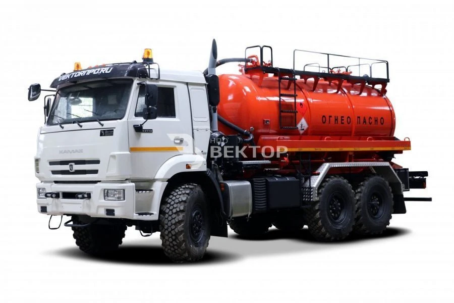 Oil and gas condensate tanker AKN/AKNS 4681A2-30 on KAMAZ 43118-A5, 43118-50, 43118-RR, 43118-RS chassis