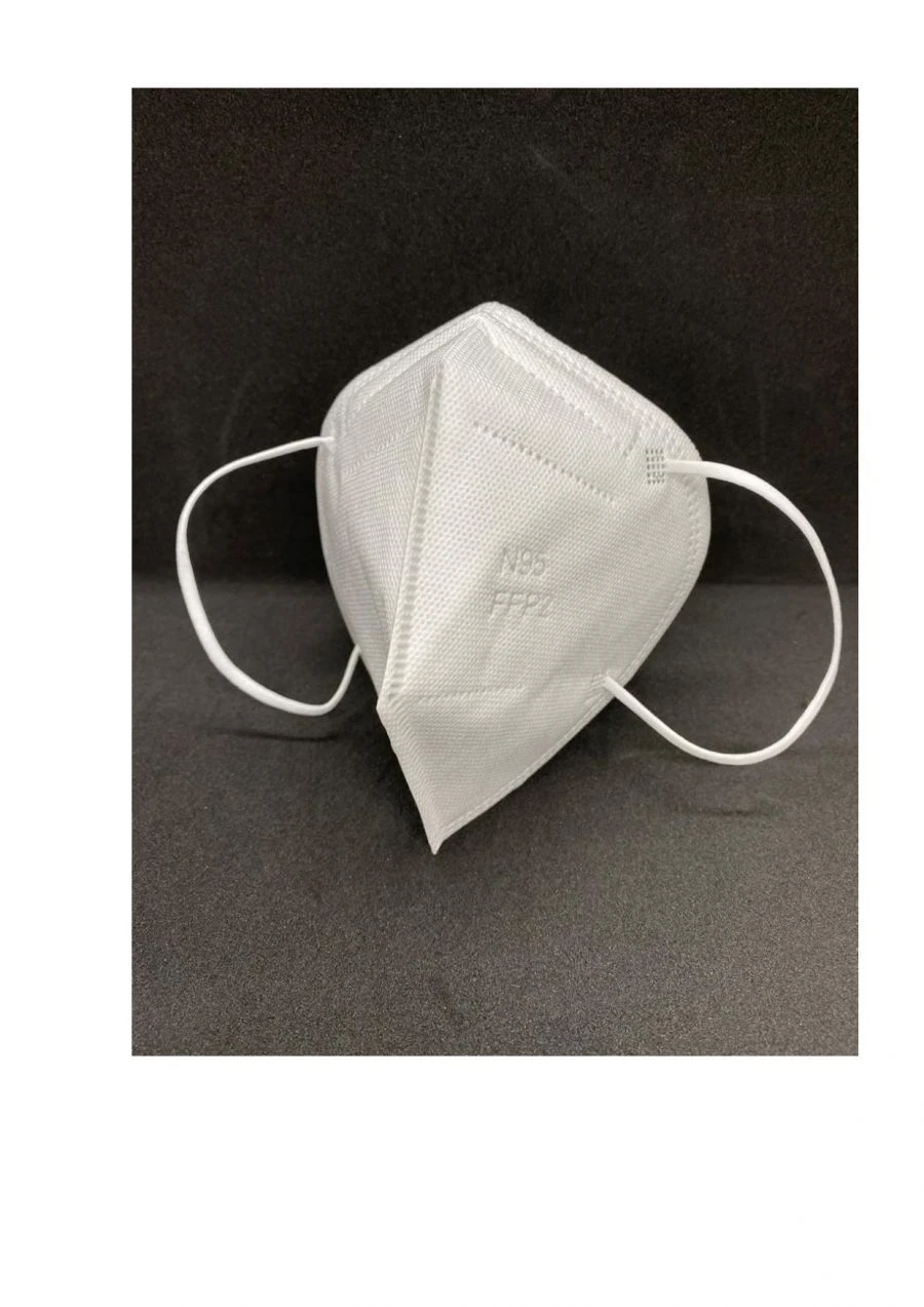 Non-woven disposable respirator, protection class N95/FFP2