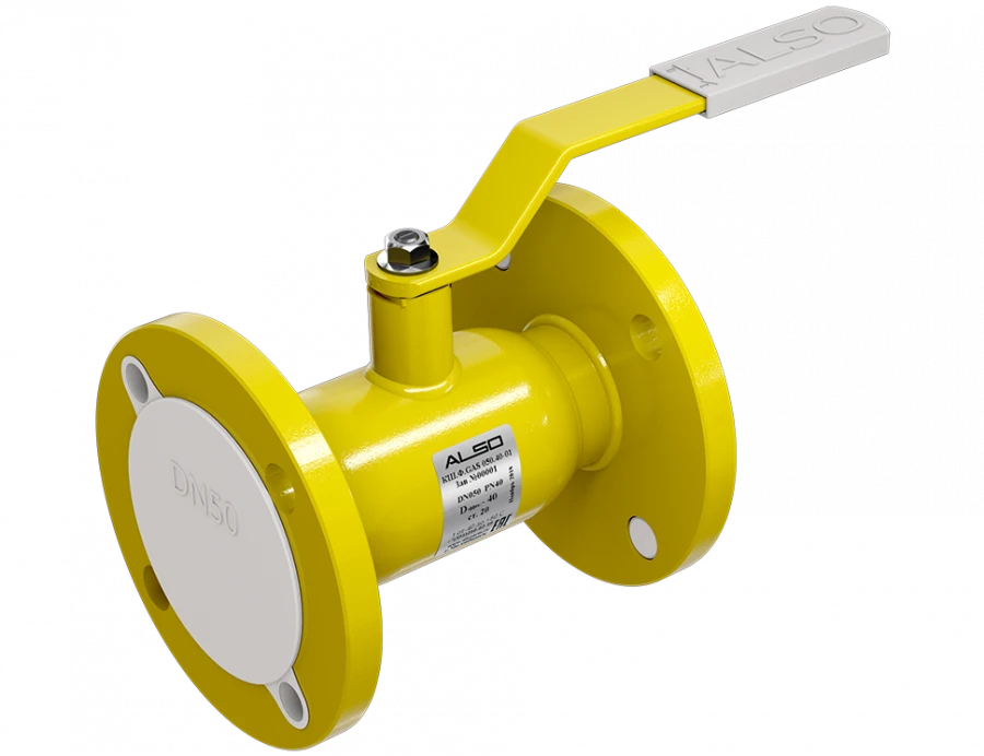 All-welded steel ball valve ALSO series GAS stainless steel flanged ball valve reduced DN125 PN25