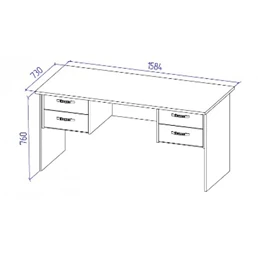 FRIDOM Work bench with 2 hanging bollards, Art. no. FSTP 09