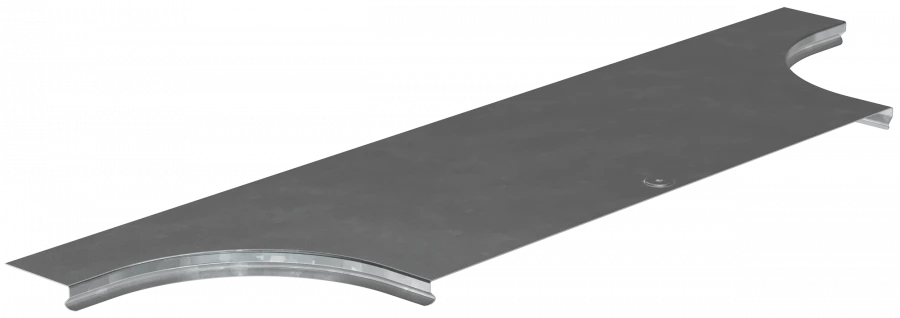 COT01D-0-500-08-HDZ ESCA Diverter cover T-circle smooth type G01 500mm HDZ IEK