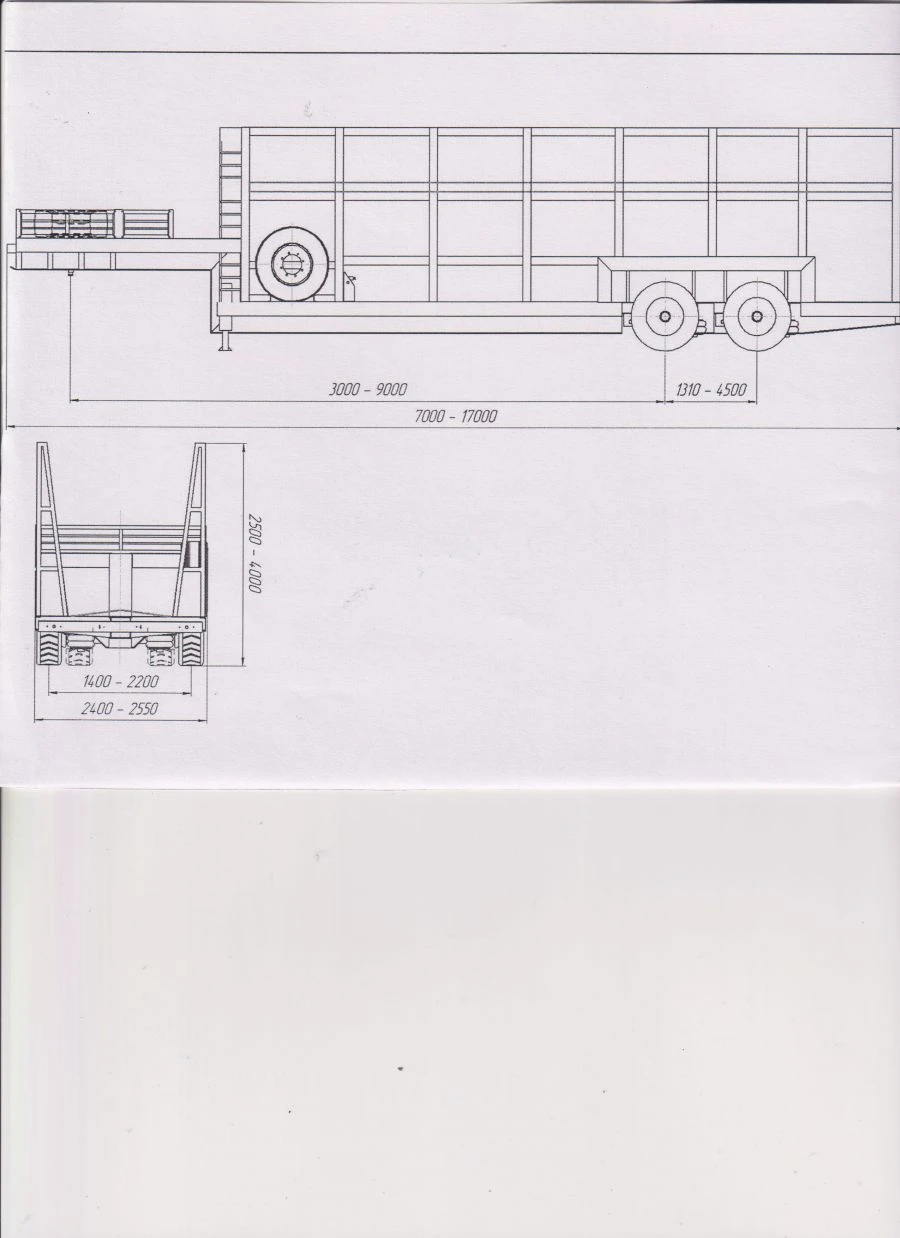 Semi-trailer panel carrier PP-1-2