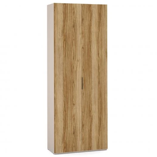 "SOHO" FCD-02.DS/DT, 2-door cupboard, 5 shelves gl.400 (oak) from the set of modular furniture "SOHO".