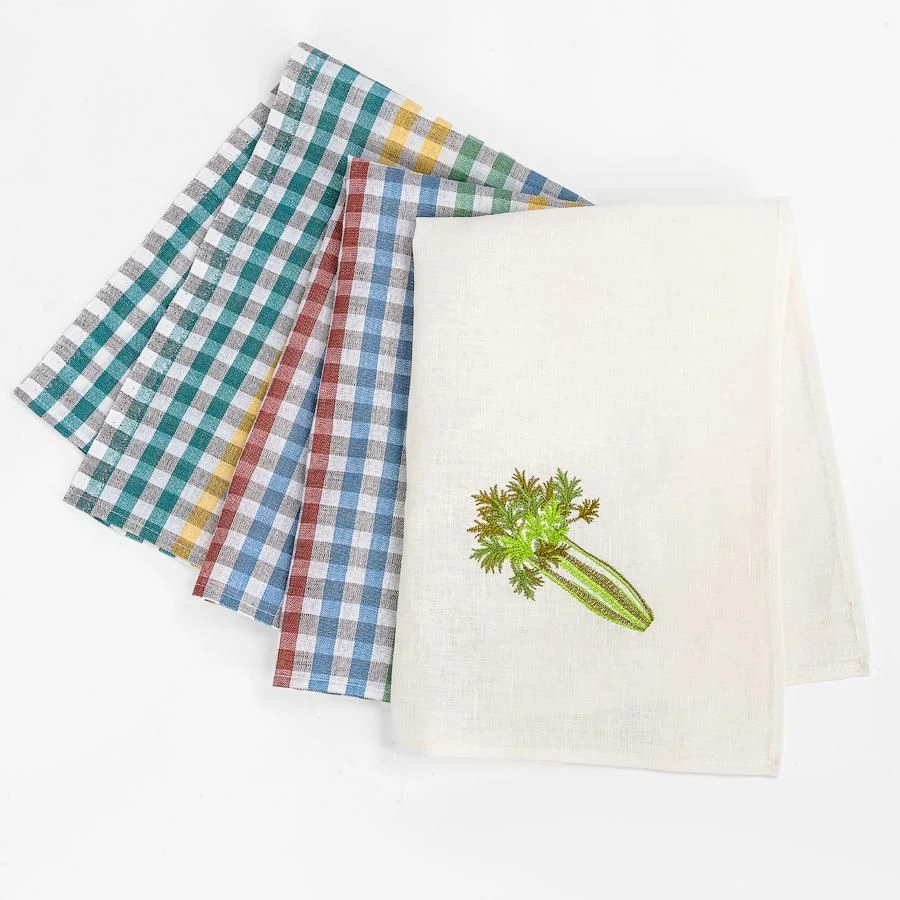 Table towels of cotton fabrics