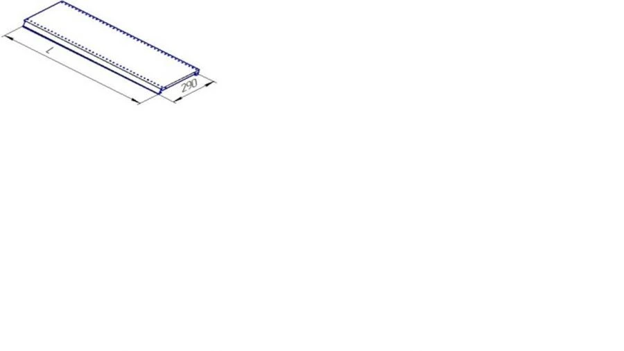 Shelf 30x91,5