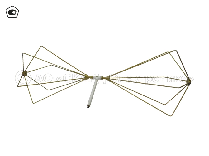 P6-121M1 non-folding broadband biconical antenna 30 - 300 MHz