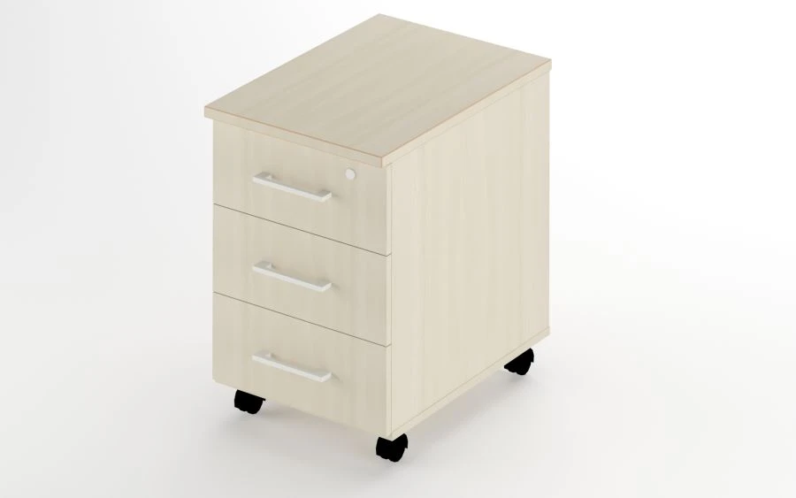 Office wooden pull-out drawer, series Rhythm