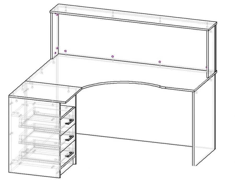Administrator's desk CA14