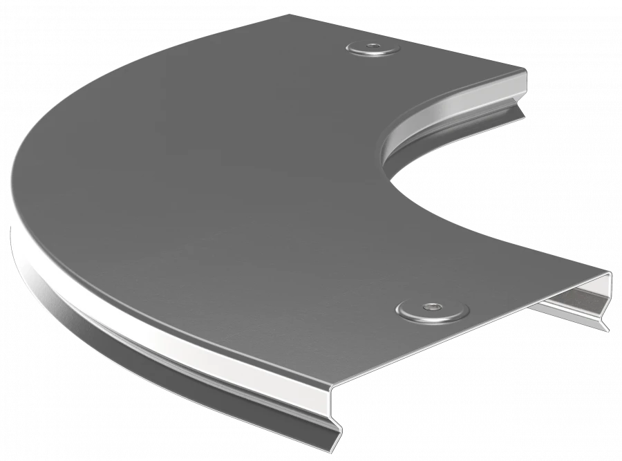 CPG01D-0-90-600-08 Smooth turn cover. 90° type G01 ESCA 600mm IEK