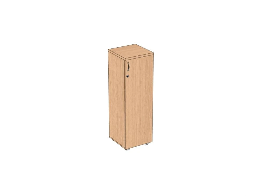 Closed file cabinet, medium, narrow 400*405*1230 mm ApShS-4