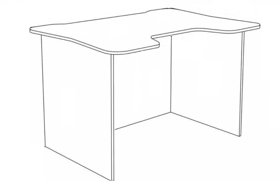 Table with cut-out RL 01/08