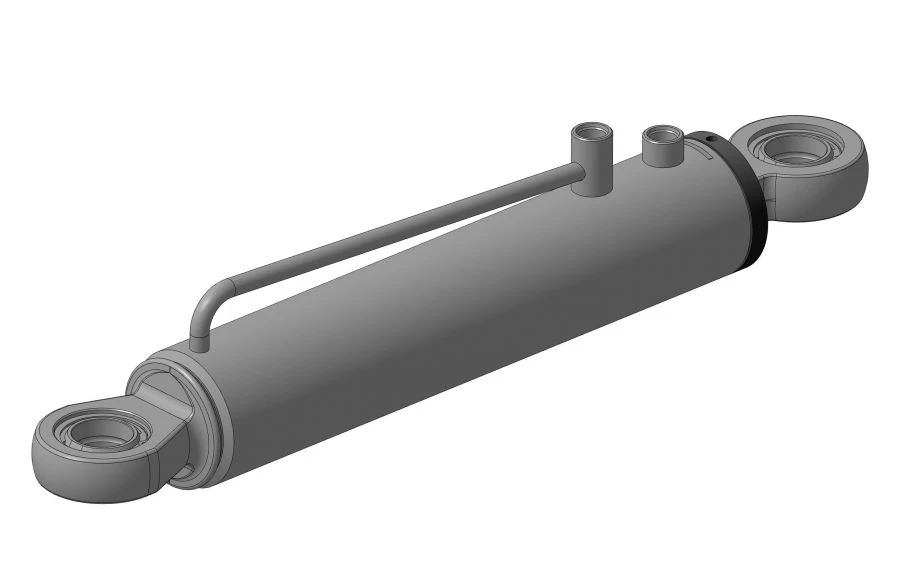 EDTsG 90.45x420.680B22Tr (EDTsG 90.45x420.000Tr) Hydraulic cylinder