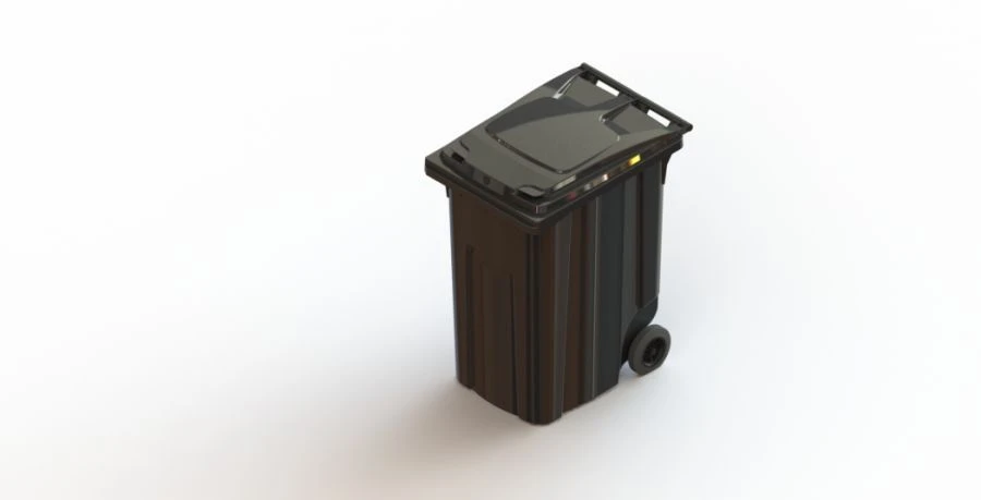 Mobile bin 360l Art.28.C29 (20.806.98.PE; 21.055.98.PE)