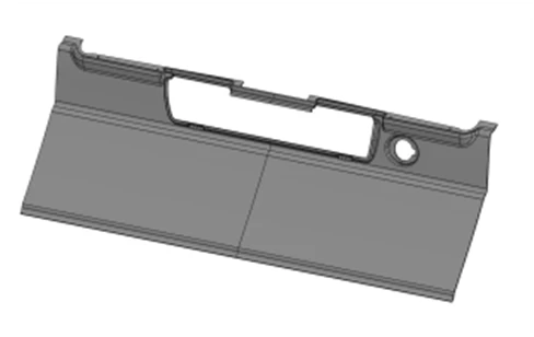 Middle door PUD 5299230-5702020-50