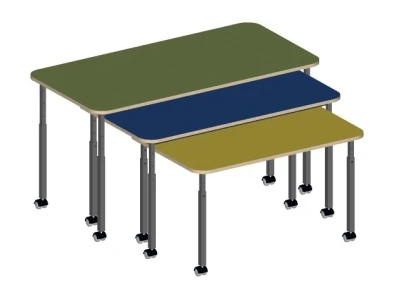 Swinging table (of 3 sets) art.S.03.31