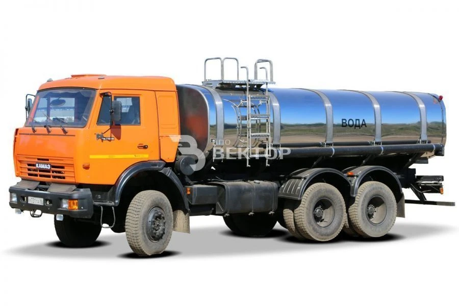 Tank truck for transportation of food liquids (technical water) ??? 4680A3-20 on KAMAZ 65115-A5, 65115-50, 65115-RR, 65115 chass