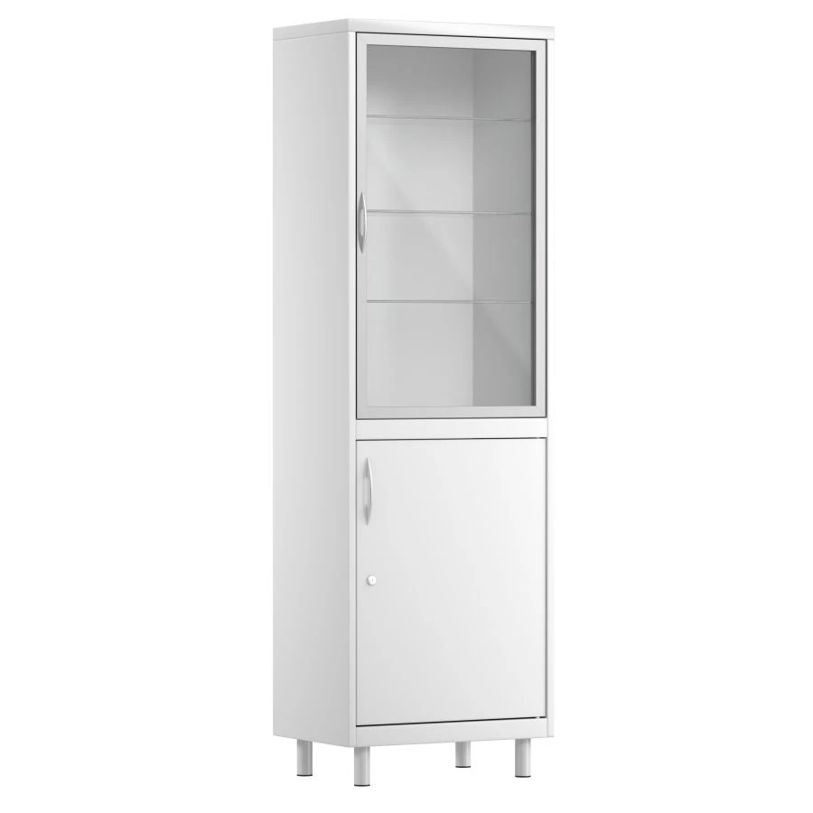 Medical metal cabinet for storage of medicines according to TU 32.50.30-005-68690950-2024, SHMS.01.00 (mod.1)