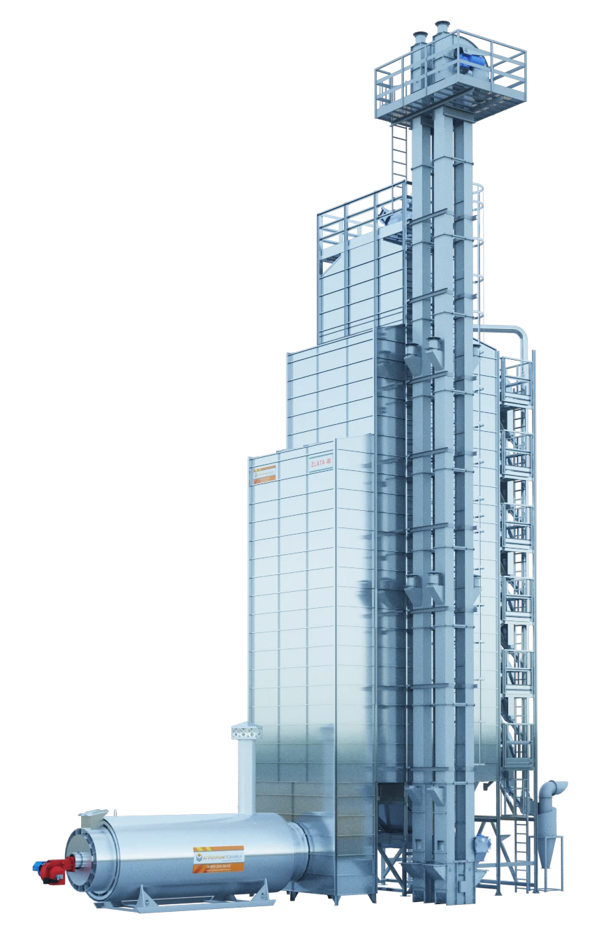 Zlata Zlata 40 modular shaft type grain dryer (indirect heating, gas)
