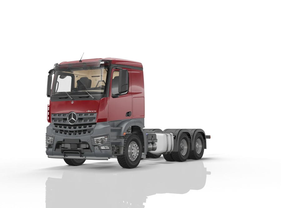 Mercedes-Benz Actros 3348LS tractor unit with F1E cab