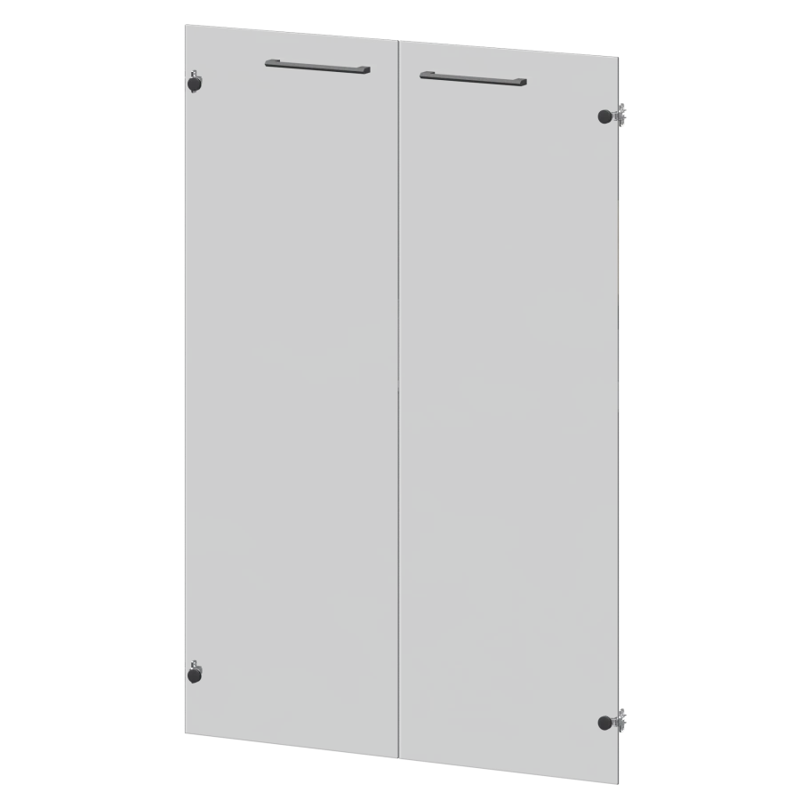 Glass doors KZF-38S (set of 2 pcs.)